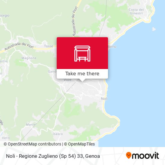 Noli - Regione Zuglieno (Sp 54) 33 map