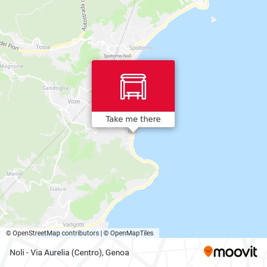 Noli - Via Aurelia (Centro) map