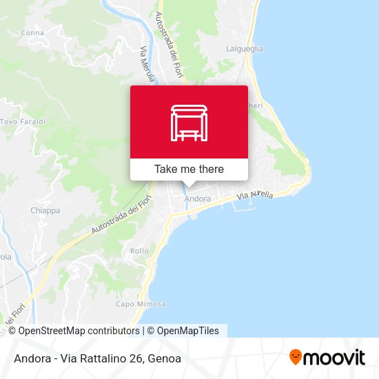 Andora - Via Rattalino 26 map
