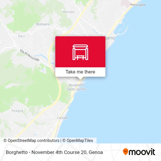 Borghetto - November 4th Course 20 map
