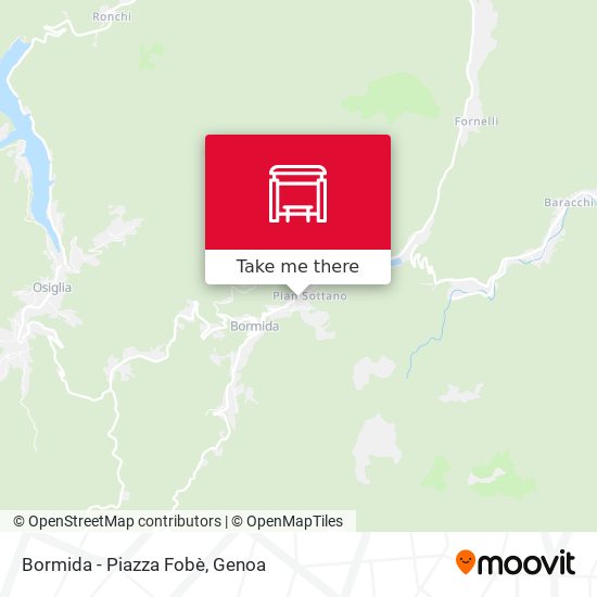 Bormida - Piazza Fobè map