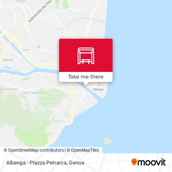 Albenga - Piazza Petrarca map