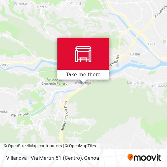 Villanova - Via Martiri 51 (Centro) map