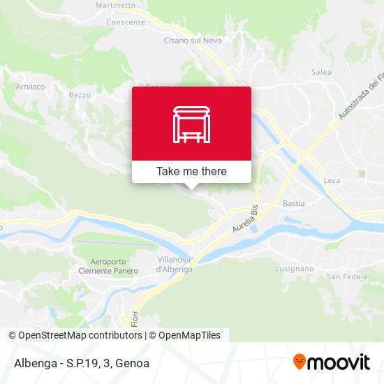 Albenga - S.P.19, 3 map