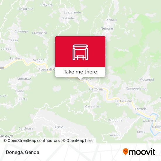 Donega map