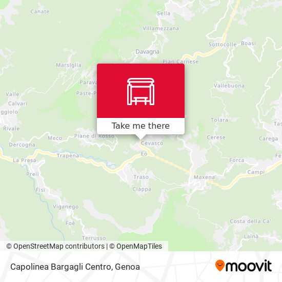 Capolinea Bargagli Centro map