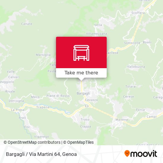 Bargagli / Via Martini 64 map