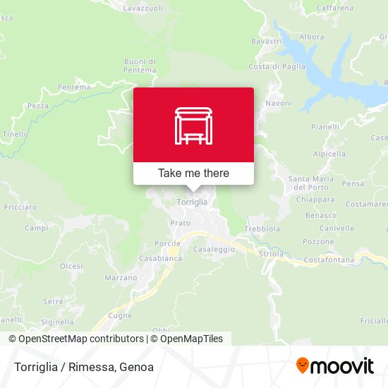 Torriglia / Rimessa map