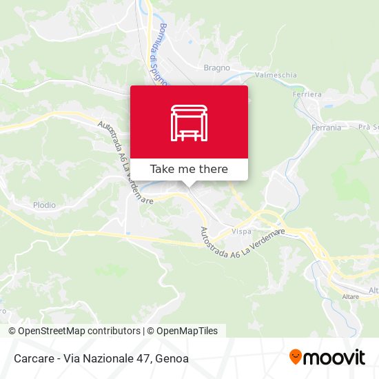 Carcare - Via Nazionale 47 map