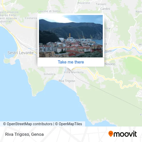 Riva Trigoso map