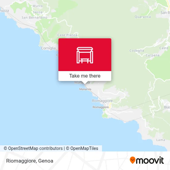 Riomaggiore map