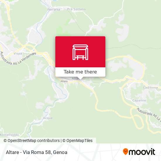 Altare - Via Roma 58 map
