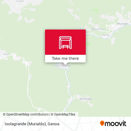 Isolagrande (Murialdo) map