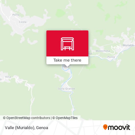 Valle (Murialdo) map