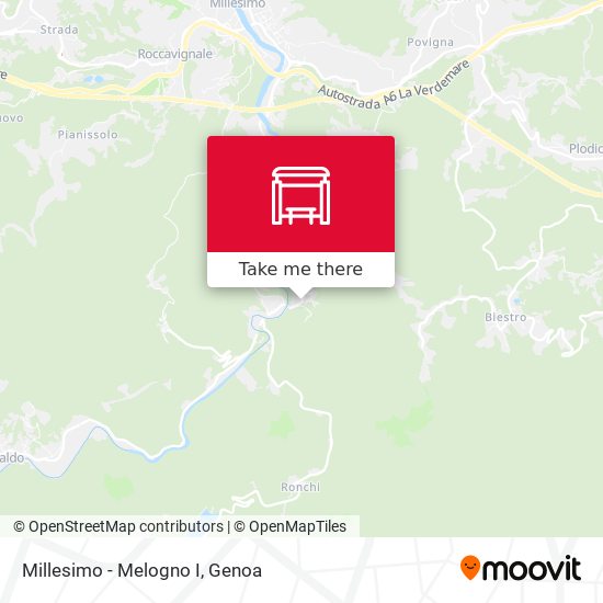 Millesimo - Melogno I map