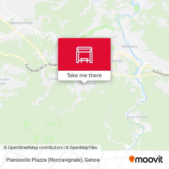 Pianissolo Piazza (Roccavignale) map