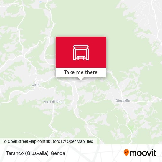 Taranco (Giusvalla) map