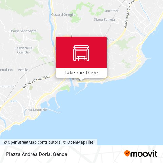 Piazza Andrea Doria map