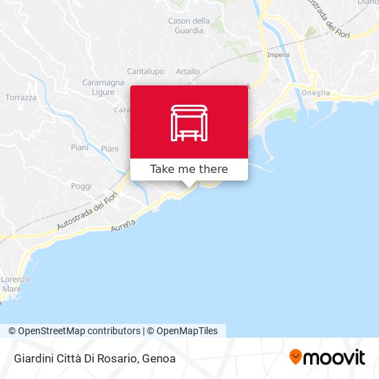 Giardini Città Di Rosario map