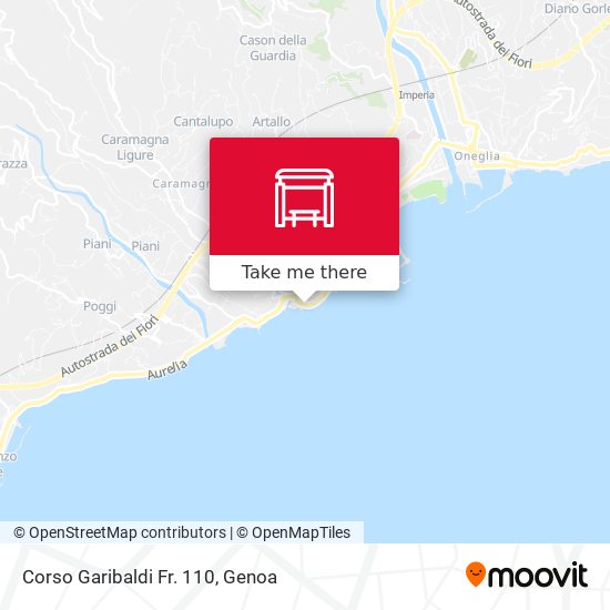Corso Garibaldi Fr. 110 map