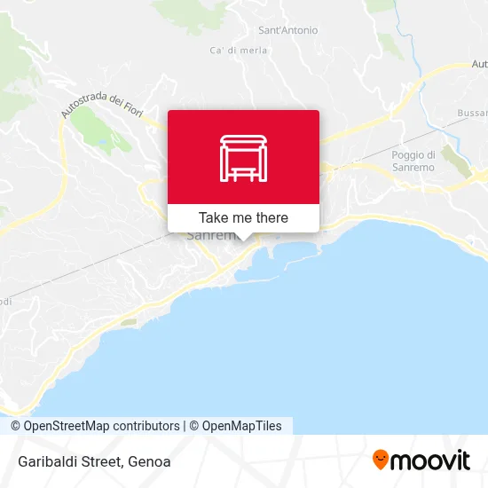 Garibaldi Street map