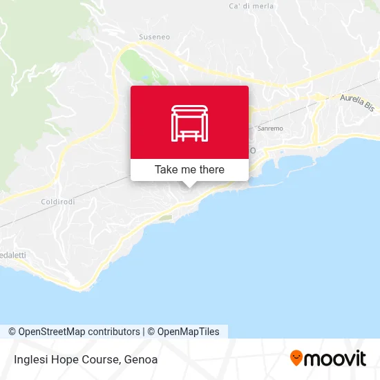 Inglesi Hope Course map