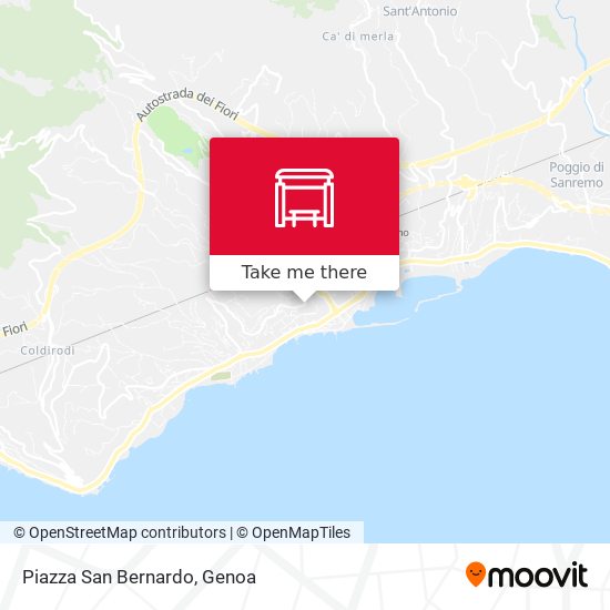 Piazza San Bernardo map