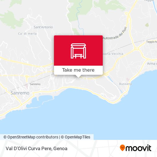 Val D'Olivi Curva Pere map