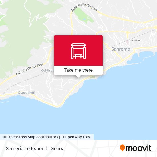 Semeria Le Esperidi map