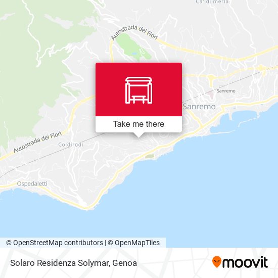 Solaro Residenza Solymar map