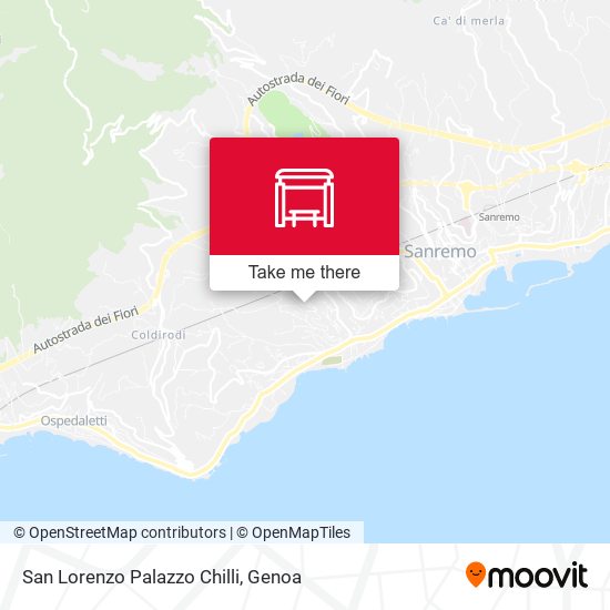 San Lorenzo Palazzo Chilli map