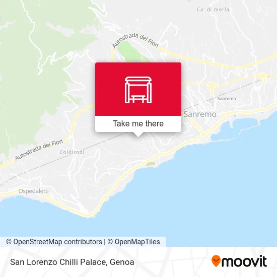 San Lorenzo Chilli Palace map