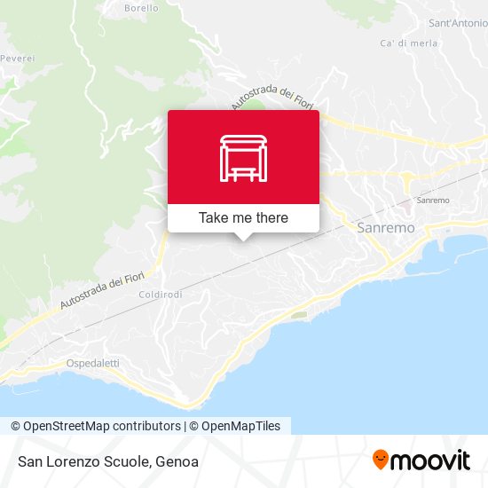 San Lorenzo Scuole map