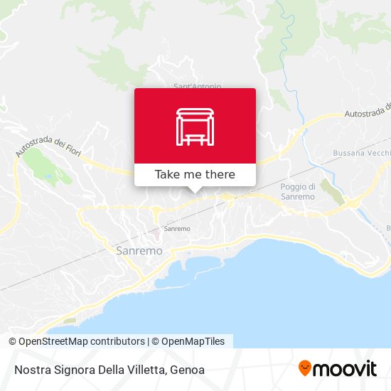 Nostra Signora Della Villetta map