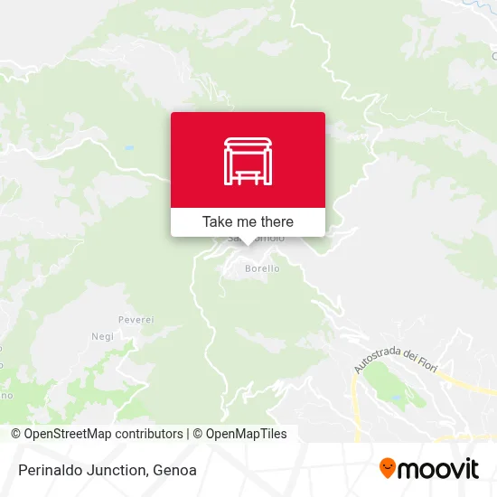 Perinaldo Junction map