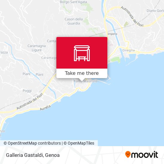 Galleria Gastaldi map