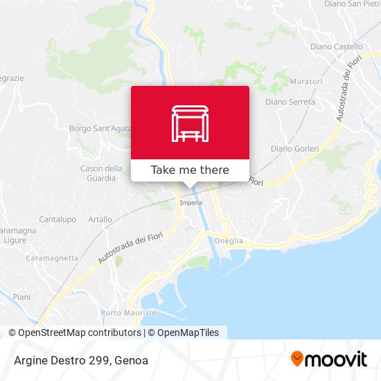 Argine Destro 299 map