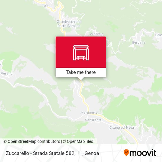 Zuccarello - Strada Statale 582, 11 map