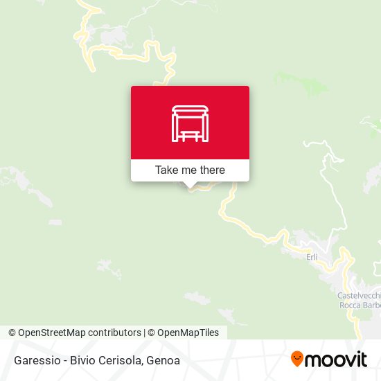 Garessio - Bivio Cerisola map