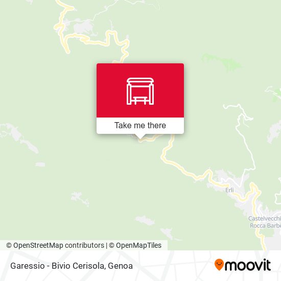 Garessio - Bivio Cerisola map