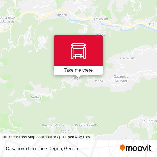 Casanova Lerrone - Degna map