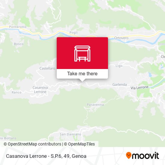 Casanova Lerrone - S.P.6, 49 map