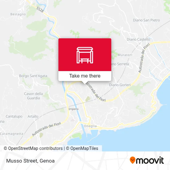 Musso Street map