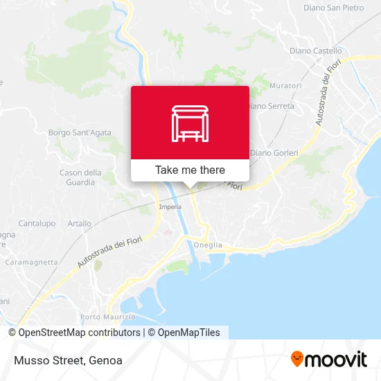 Musso Street map