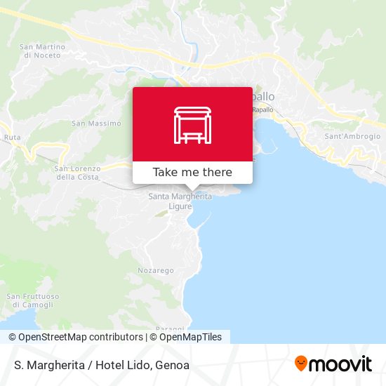S. Margherita / Hotel Lido map