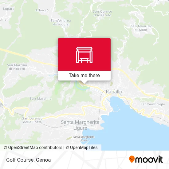 Golf Course map