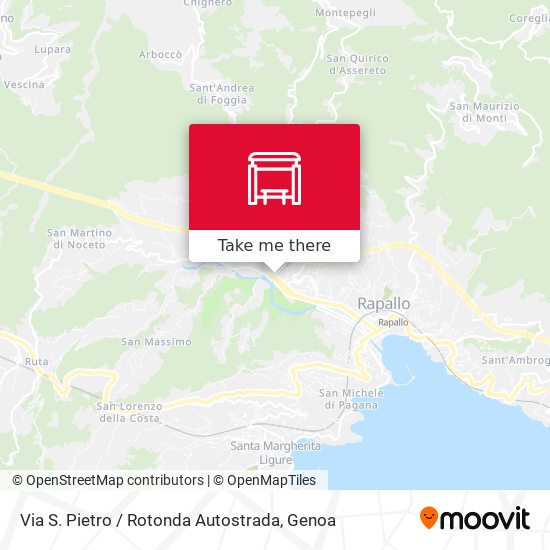 Via S. Pietro / Rotonda Autostrada map