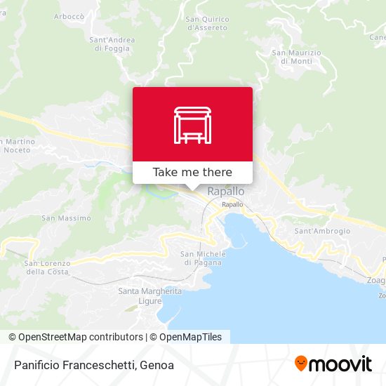 Panificio Franceschetti map