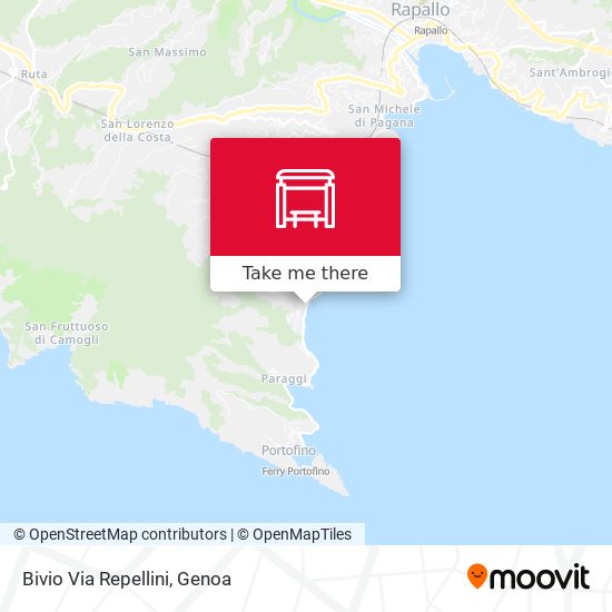 Bivio Via Repellini map