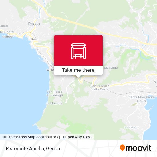 Ristorante Aurelia map